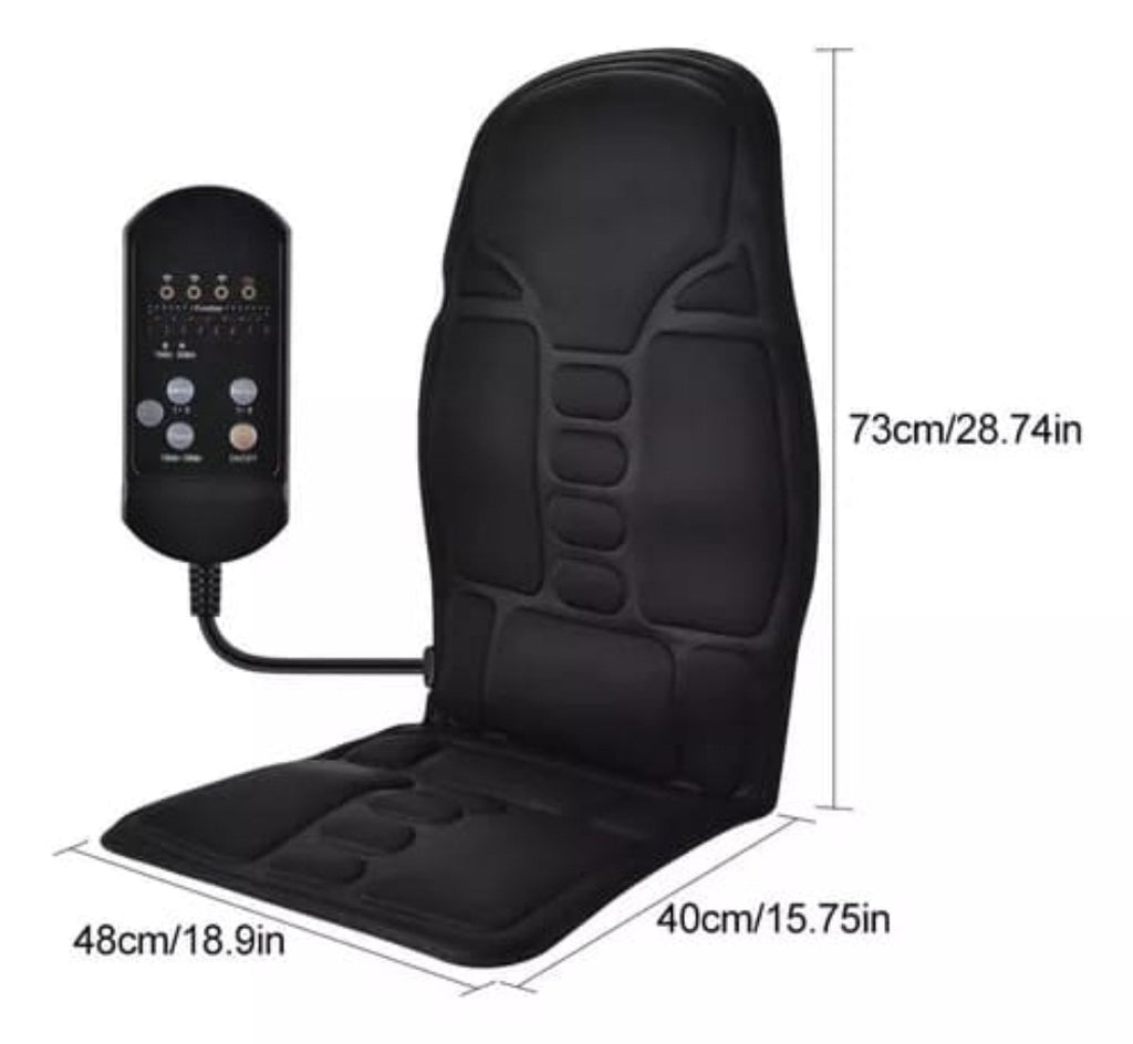 COLCHONETA/ ASIENTO MASAJEADOR PORTÁTIL - AUTO, OFICINA O CASA
