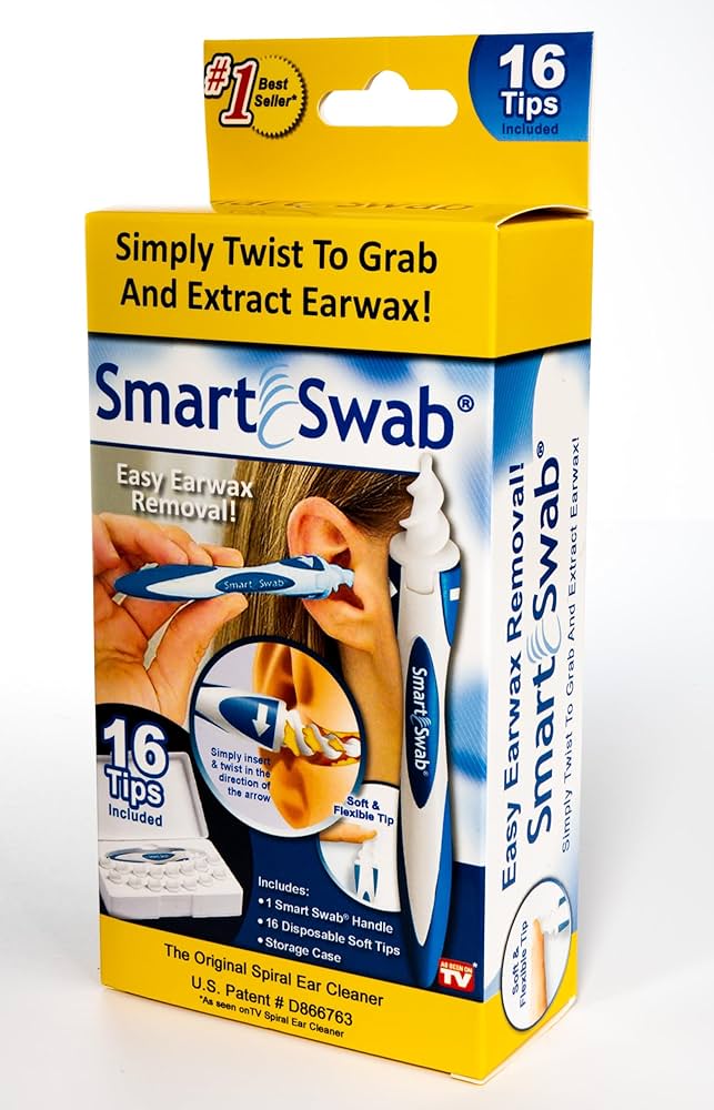 SMART SWAB – LIMPIADOR DE OÍDOS (Kit Completo 16ps)