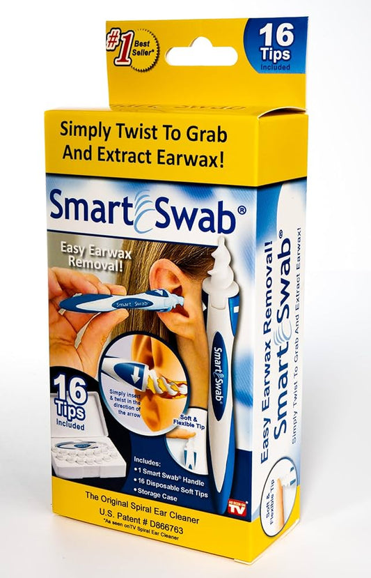 SMART SWAB – LIMPIADOR DE OÍDOS (Kit Completo 16ps)