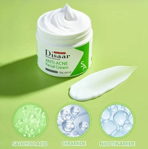 SET ANTI-ACNÉ 3 EN 1 - Jabón Facial, Suero Facial, Crema Facial