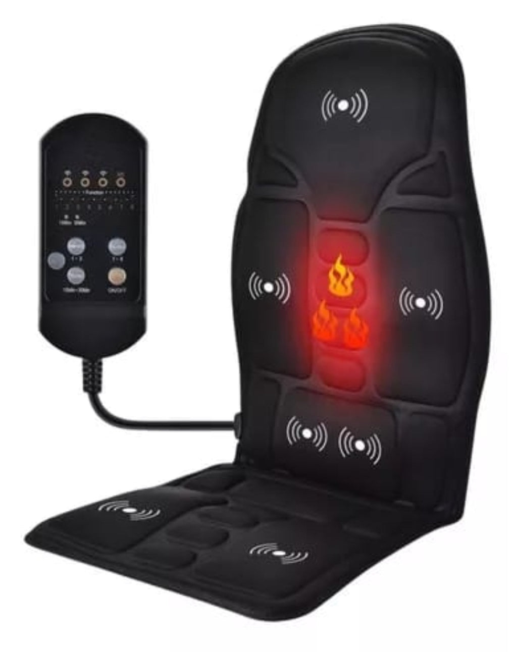 COLCHONETA/ ASIENTO MASAJEADOR PORTÁTIL - AUTO, OFICINA O CASA