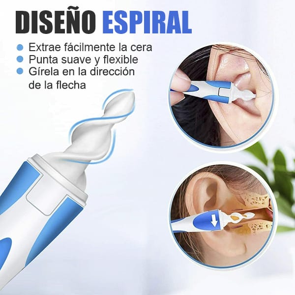 SMART SWAB – LIMPIADOR DE OÍDOS (Kit Completo 16ps)