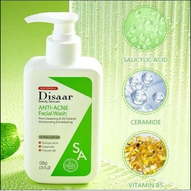 SET ANTI-ACNÉ 3 EN 1 - Jabón Facial, Suero Facial, Crema Facial