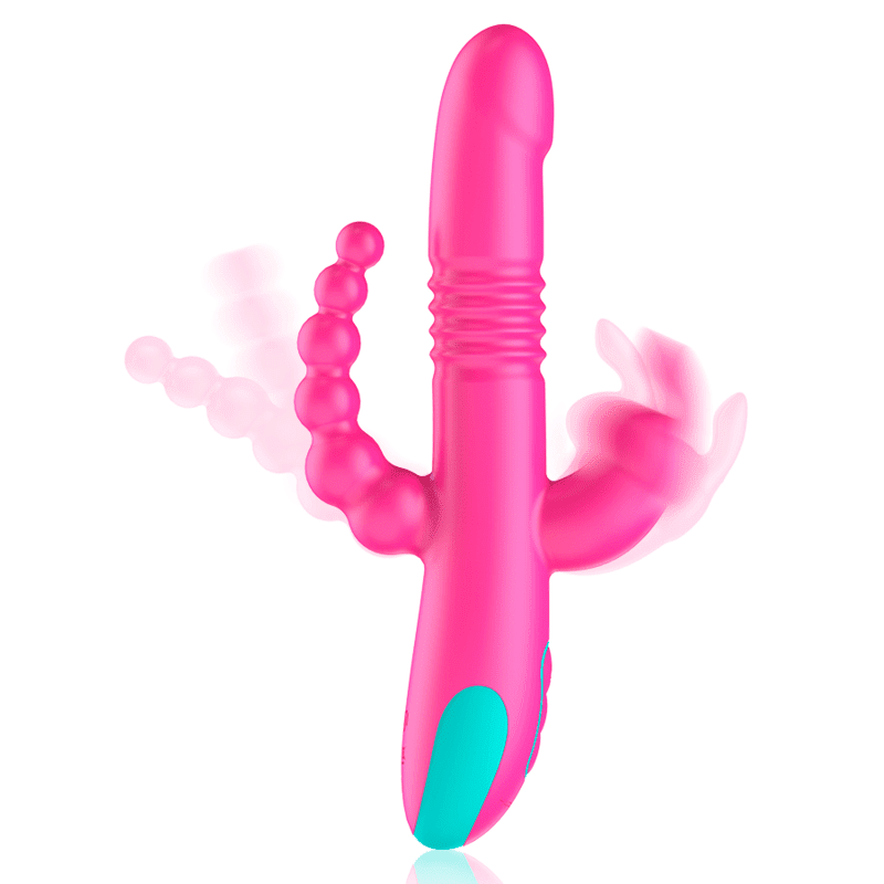 VIBRADOR HAPPY LOKY DONALD TRIPLE