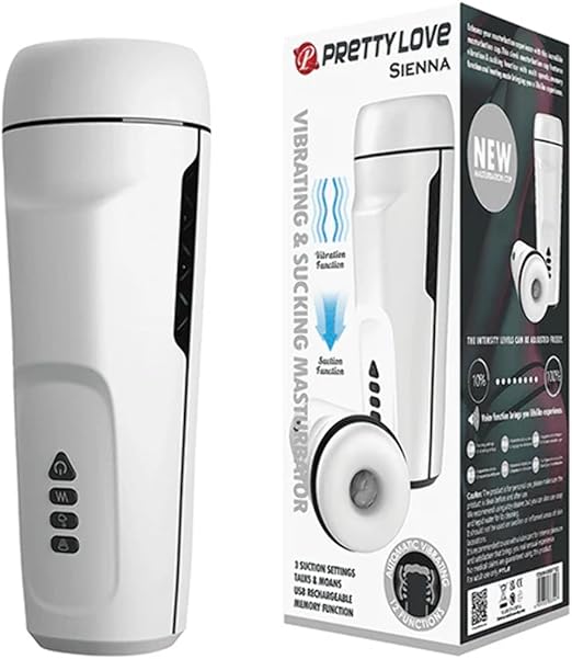 MASTURBADOR MASCULINO CON VIBRACIÓN, VOZ