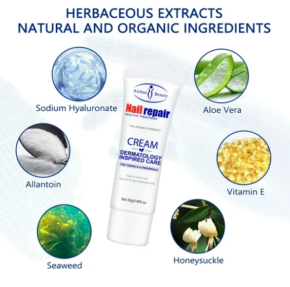 Crema Reparadora de Uñas Antihongos