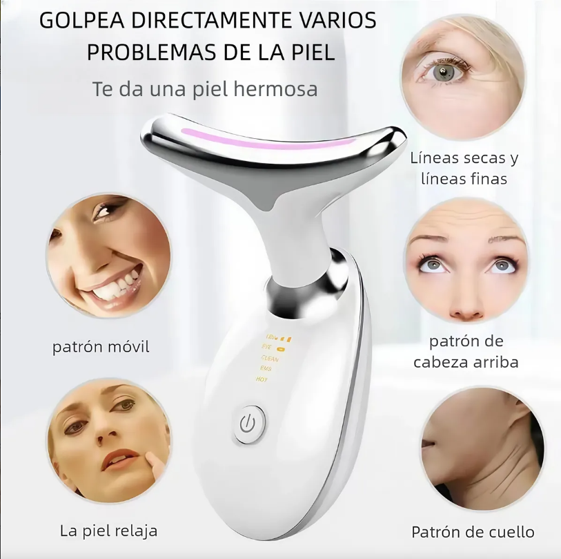 MASAJEADOR REJUVENECEDOR CUELLO-FACIAL ANTIEDAD