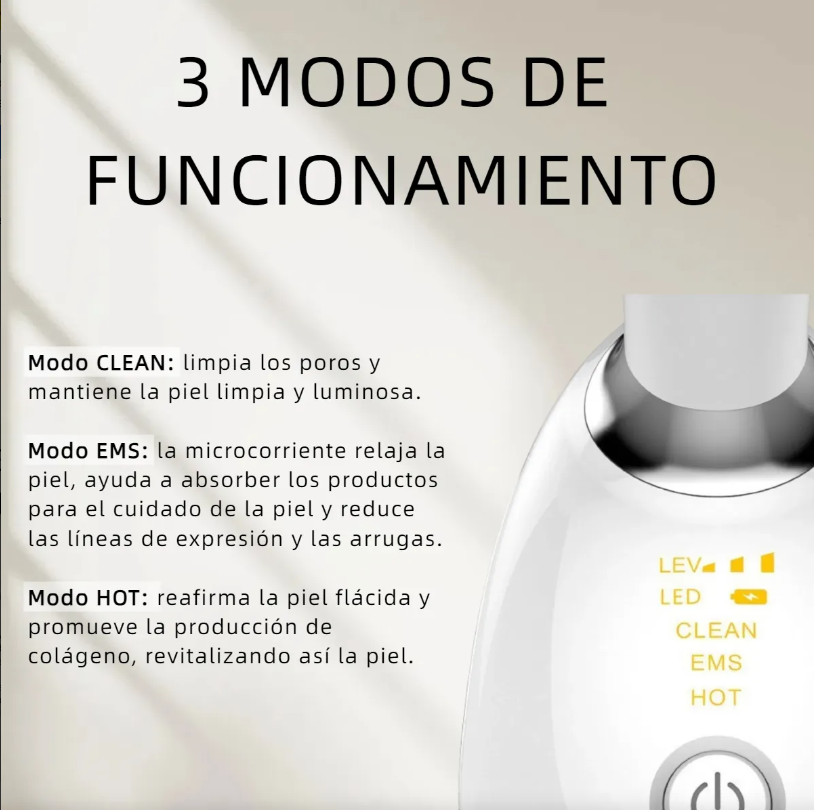 MASAJEADOR REJUVENECEDOR CUELLO-FACIAL ANTIEDAD