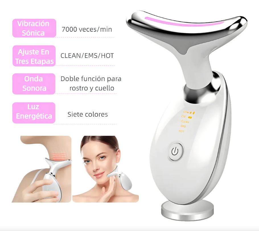 MASAJEADOR REJUVENECEDOR CUELLO-FACIAL ANTIEDAD