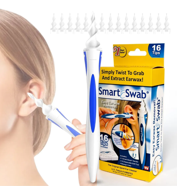SMART SWAB – LIMPIADOR DE OÍDOS (Kit Completo 16ps)