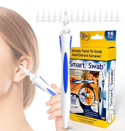 SMART SWAB – LIMPIADOR DE OÍDOS (Kit Completo 16ps)